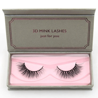 Visofree 3D Mink Lashes – High Volume Natural Black False Eyelashes #108, #109, #110