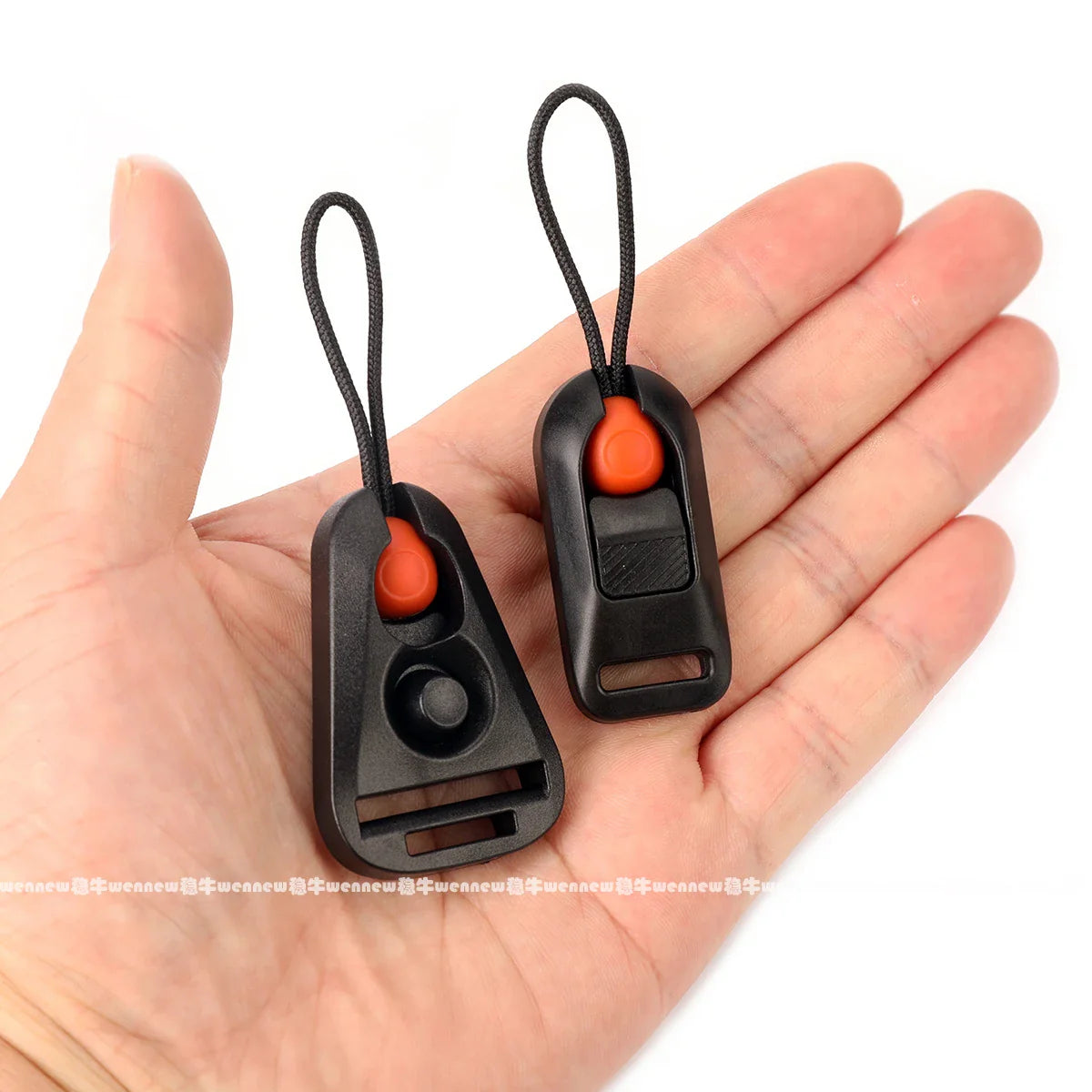 2pcs Quick Release Connectors with Base Adapters – Camera Strap Accessories for Sony, Canon, Nikon & Fujifilm