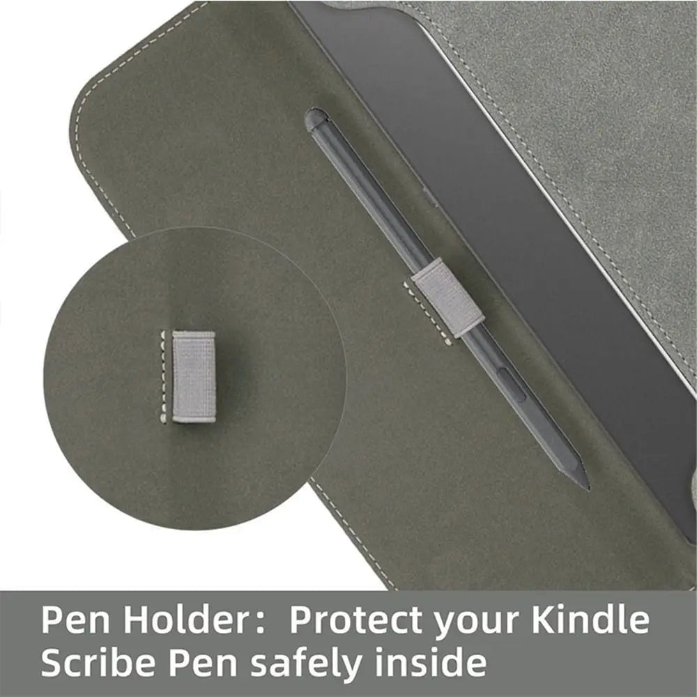 Magnetic PU Leather e-Reader Sleeve - Ultra Slim Protective Carrying Pouch for Onyx Boox Tab Ultra 10C Pro 10.3 Note Air Series