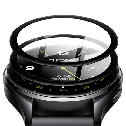 5D Protective Film for Xiaomi Mi Watch 2 — Full Coverage Anti-Scratch Screen Protector (Not Glass)