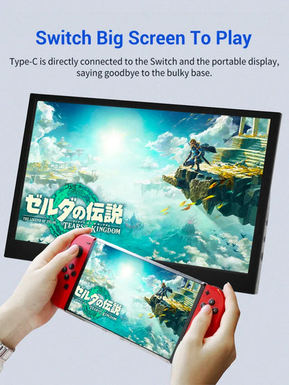 11.6-Inch Portable Gaming Monitor – 1366x768 LCD TFT Display with HDMI for PC, Raspberry Pi, Laptop, PS4, Xbox, Switch