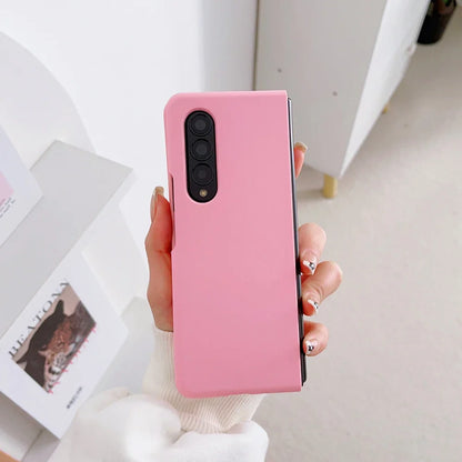 Soft Silicone Shockproof Phone Case for Samsung Galaxy Z Fold 6/5/4/3 – Multi-Color Protective Cover