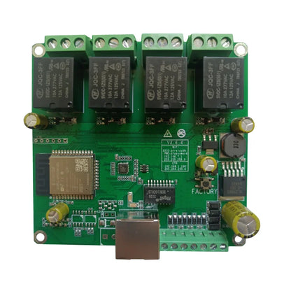 WiFi Ethernet Relay Switch Module – Modbus MQTT TCP UDP Web Control Smart Timer Automation Board with RS485 CAN CoAP Support