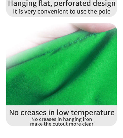 Photography Backdrop Cloth — White, Black, Blue, Green Chroma Key Studio Background