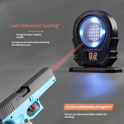 Infrared Induction Laser Target — Color-Sensitive Electronic Shooting Practice with Sound Effects Training Toy