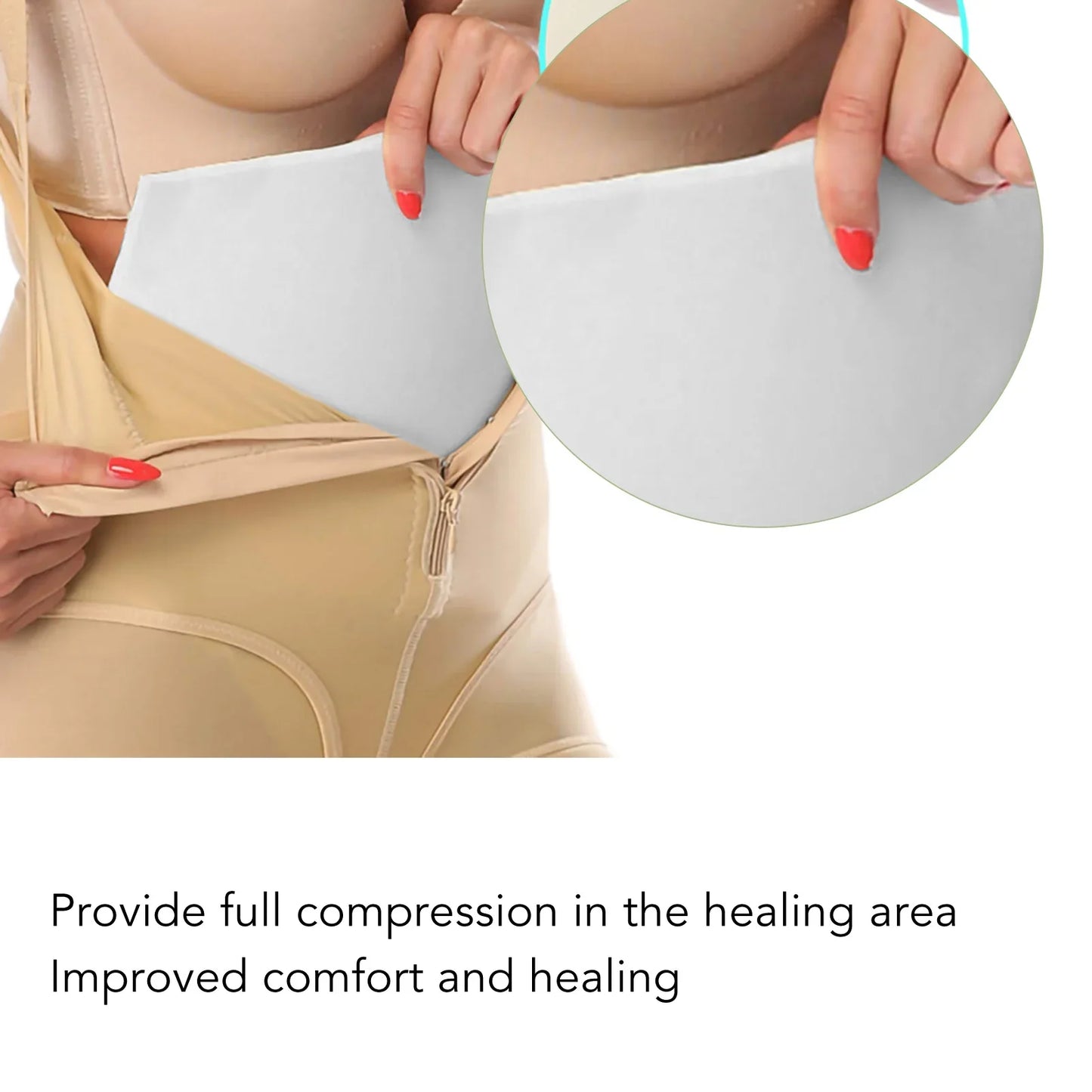 Extra Thick Post Surgery Foam Board – Soft Lipo Recovery Wrap for Arms, Chin, Abdomen & Waist