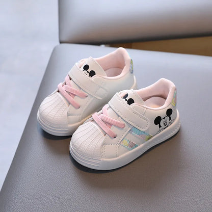 Children’s Casual Sports Shoes — Boys & Girls Soft-Soled Small White Shoes, Fashionable & Comfortable Sneakers