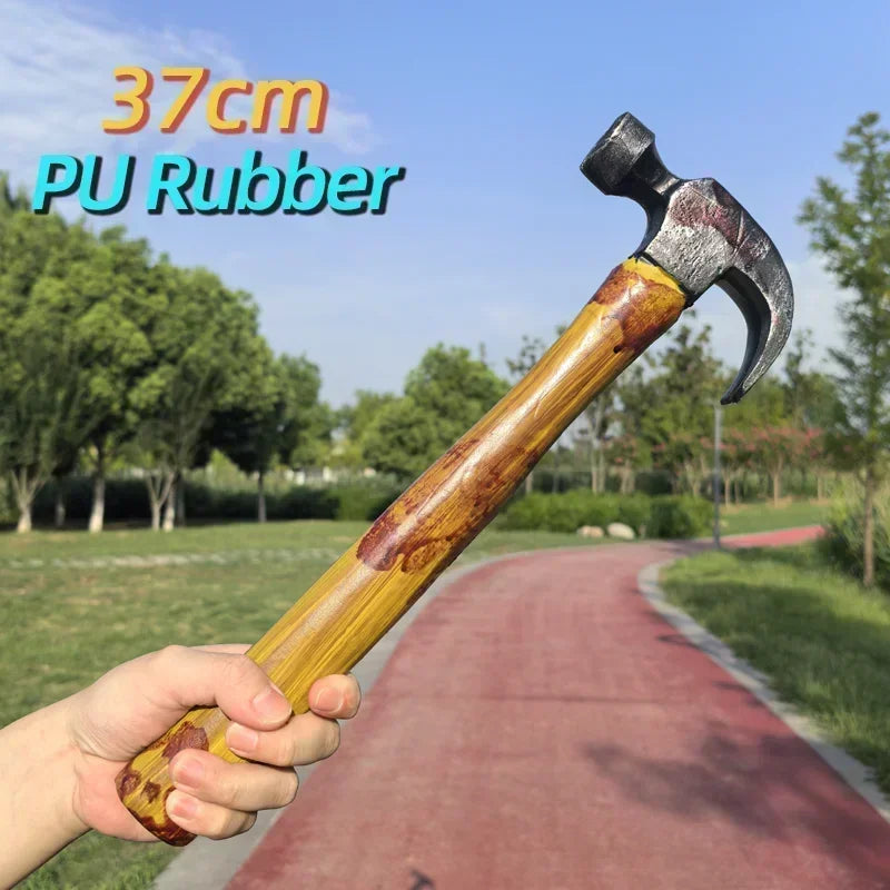WOW Minotaur Hammer Prop - PU Orc Warrior Model Toy for Cosplay, Outdoor Games & Collectors