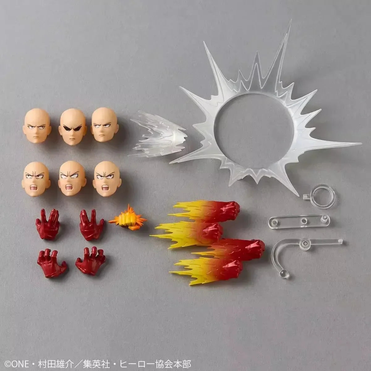 KAIYODO Revoltech ONE PUNCH-MAN Saitama Action Figure – PVC Anime Statue, Collectible Decor & Gift