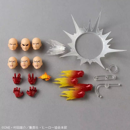 KAIYODO Revoltech ONE PUNCH-MAN Saitama Action Figure – PVC Anime Statue, Collectible Decor & Gift