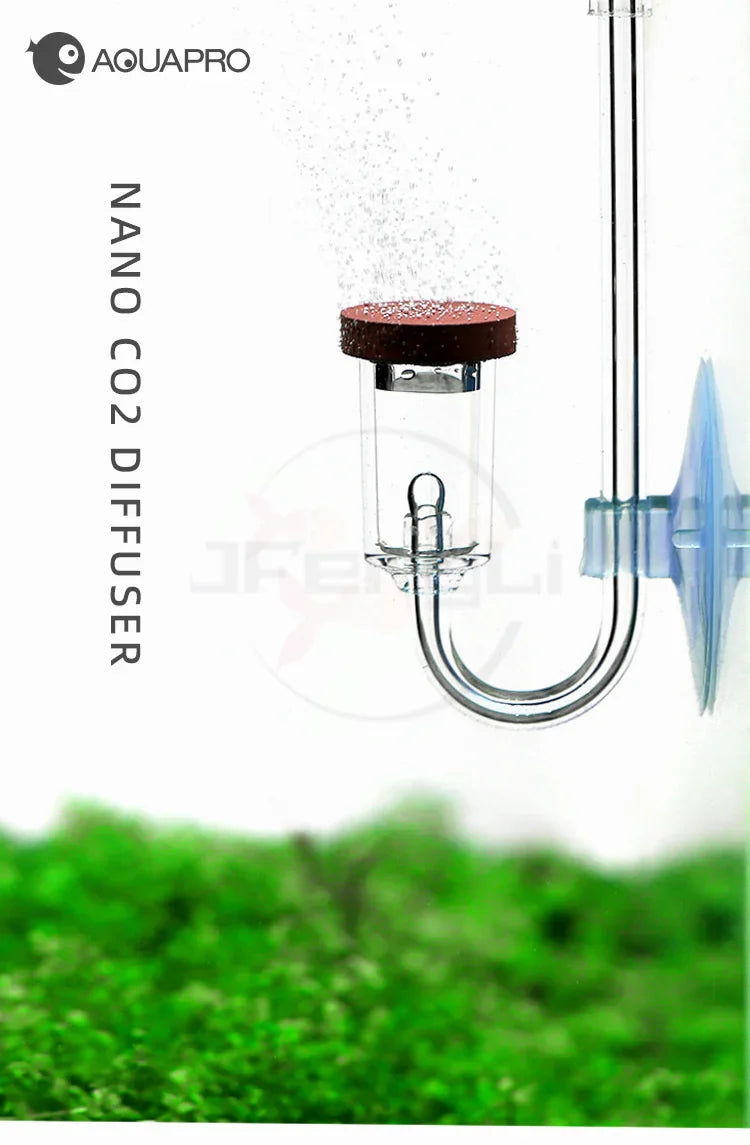 Aquarium CO2 Diffuser – Mini Bubble Counter for Fish Tank, Sprayer Equipment & Terrarium Marine Tools Accessory