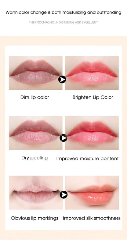 Jelly Color-Changing Lipstick – Warm, Long-Lasting Moisturizing Lip Balm That Won’t Smudge