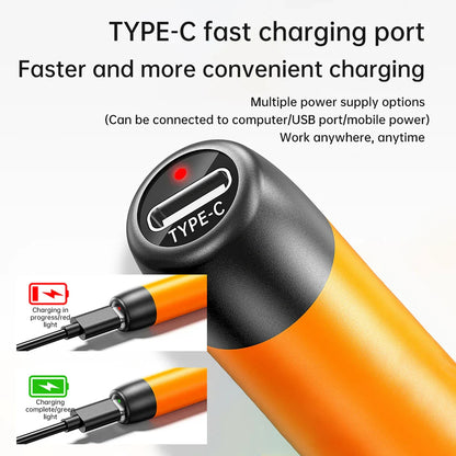 USB Digital Soldering Iron – Adjustable Temperature 300–450℃ Type-C Rechargeable 1000mAh/800mAh Battery Intelligent Portable Solder Welding Tool
