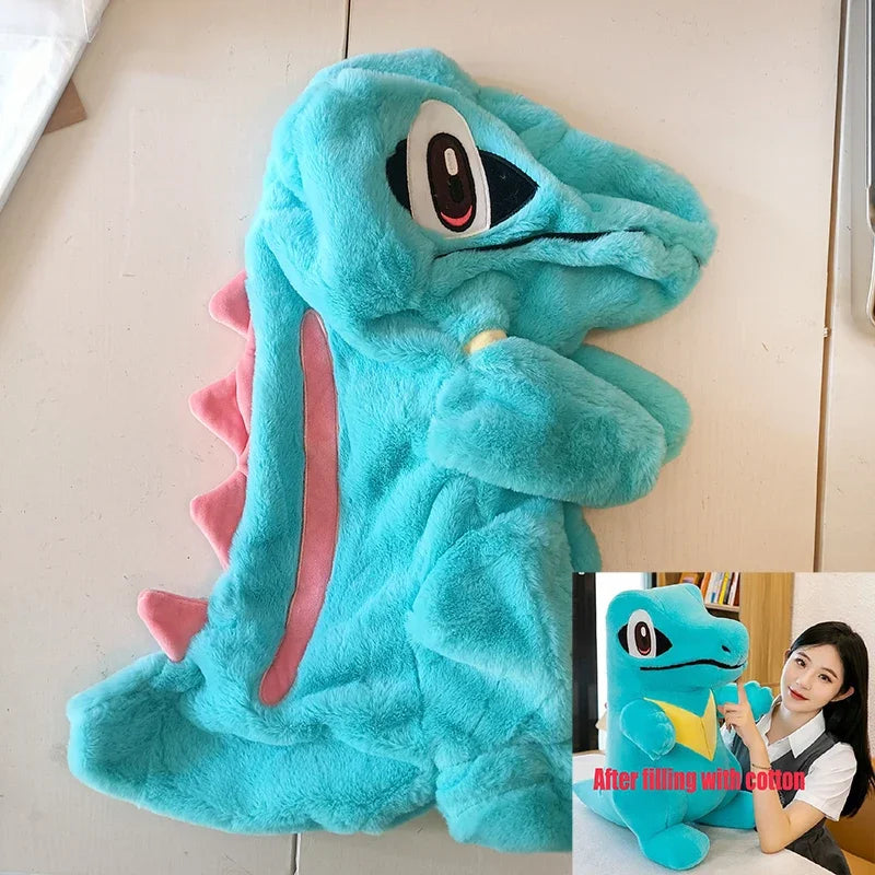 Pokémon Snorlax & Totodile Plush Toys - Chikorita and Torchic Cartoon Dolls