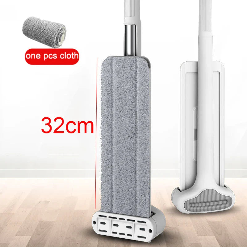 Mmagic 360° Rotation Spin Mop | Flat Mop Cleaner with Bucket for Easy Floor & Home Cleaning | Wash & Dry Mop System
