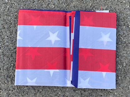 150x90cm Double-Sided USA Flag Banner – High-Quality Polyester with Grommets, American Flag