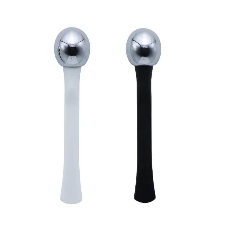 Gold Alloy Eye Massage Roller & Cream Applicator – Anti-Wrinkle Dark Circle Facial Massager