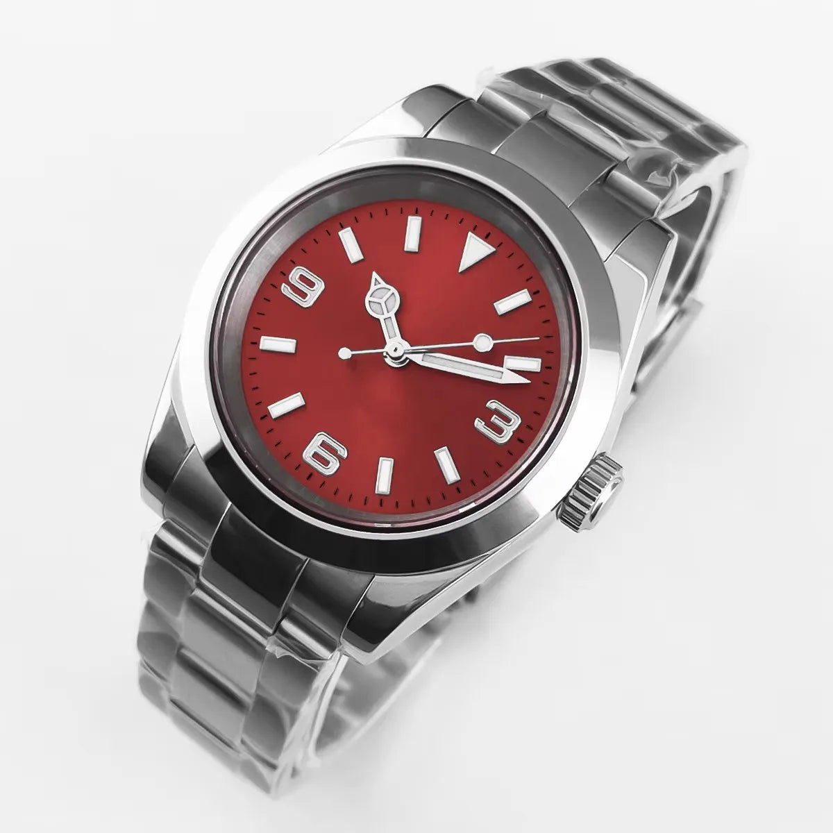 Corgeut 36mm/39mm Luxury Automatic Mechanical Watch – Sapphire Crystal, 10Bar Waterproof, Classic Number Dial Men’s Wristwatch