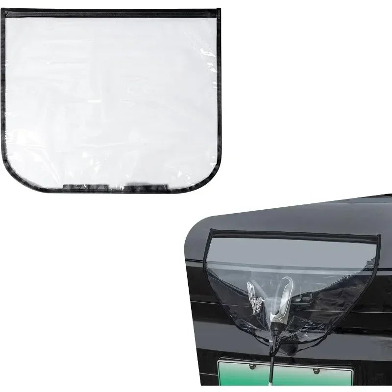 Outdoor Protection Cover for Electric Vehicle Charger Port – Rainproof and Dustproof for Tesla Model 3/Y Sedan SUV Car Accessories