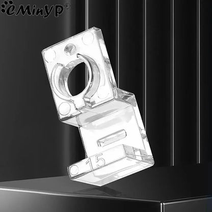 4Pcs Aquarium Lid Cover Support Clips - Acrylic Bracket Clamps for 5.5mm~15mm Wall Thickness Fish Tank - Stand Supplies