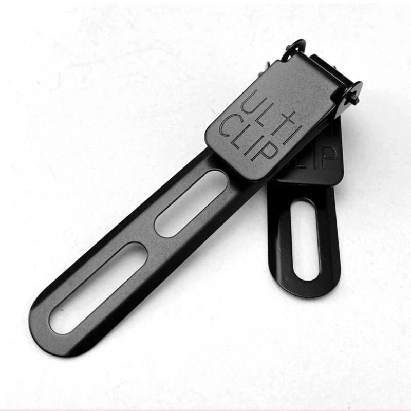 Universal Ulticlip Metal Belt Clips – Kydex Holster & Knife Clips in S and L Sizes