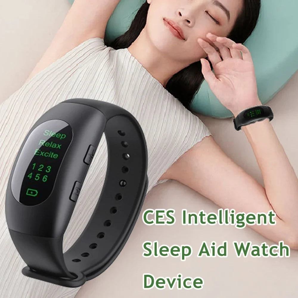 2026 Microcurrent Sleep Aid Watch - Intelligent Pulse Device for Sleep Support & Relaxation