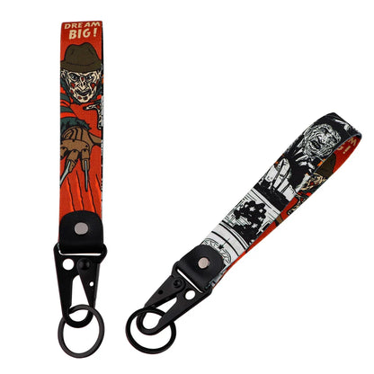 Anime Eagle Beak Keychain – Cool Short Lanyard for Phone, Badge Holder & USB Pendant