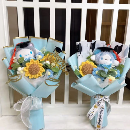 Anime Series Plush Toy Bouquet — Children’s Day, Birthday, Valentine’s & Graduation Gifts