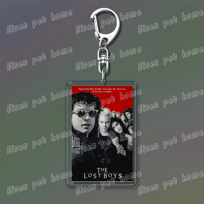 Classic Movie Keychains – Jaws, Fight Club, Avatar Pendant Key Rings for Bags & Fan Gifts