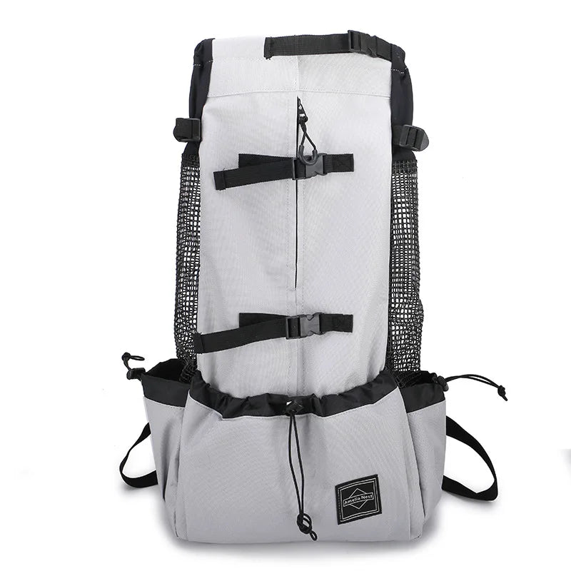 Strong Nylon Dog Carrier Backpack – Breathable Pet Travel Bag for Small & Medium Dogs, Outdoor Cycling Pet Supplies