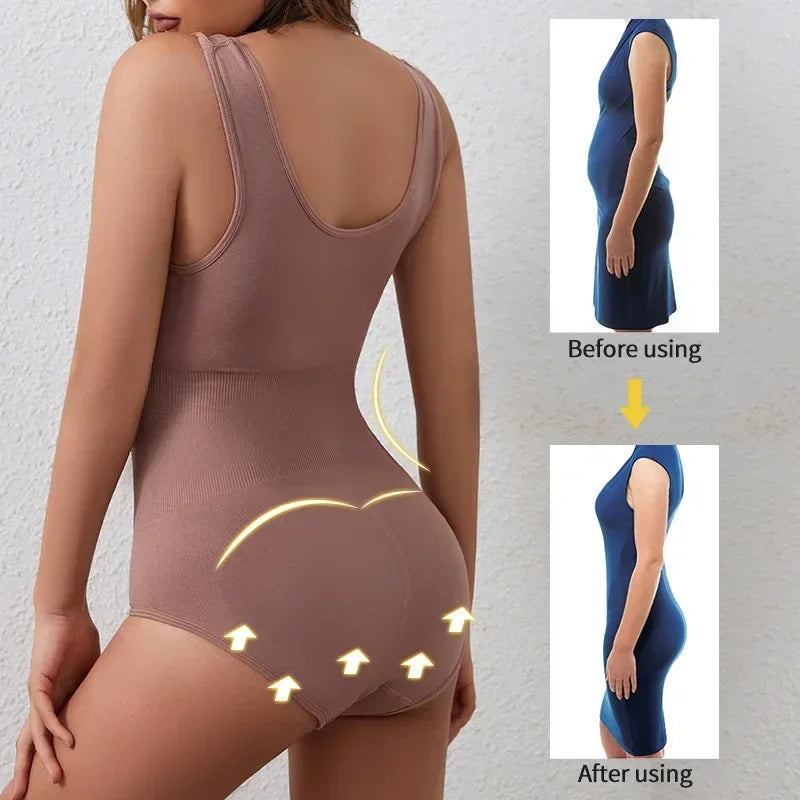 Women's Seamless Full Bodysuit Shapewear – Tummy Control Slimming Body Shaper