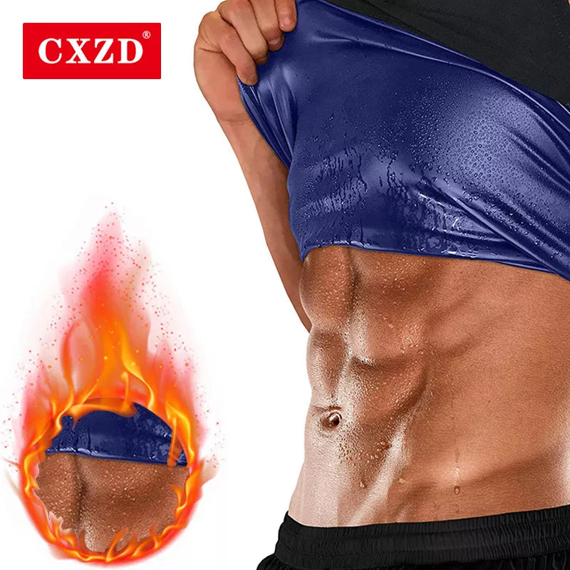 Neoprene Sweat Sauna Vest: Men's Slimming Body Shaper & Women's Fat Burn Tank Top - Waist Trainer Gym Underwear Corset Shapewear