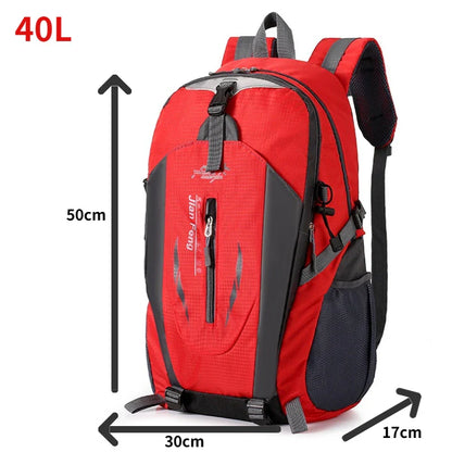Outdoor Mountaineering Backpack for Men and Women - Versatile Cycling and Sports Leisure Travel Backpack