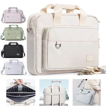 Universal Laptop Shoulder Bag for Men and Women - Fits 13, 14, 15.6 Inch Models Including MacBook Air/Pro and Surface - Compatible with Acer, ASUS, Toshiba