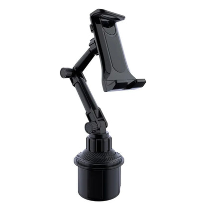 Universal Car Cup Holder Tablet Stand - Phone & iPad Mount for Smartphones and Devices Up to 11 Inch