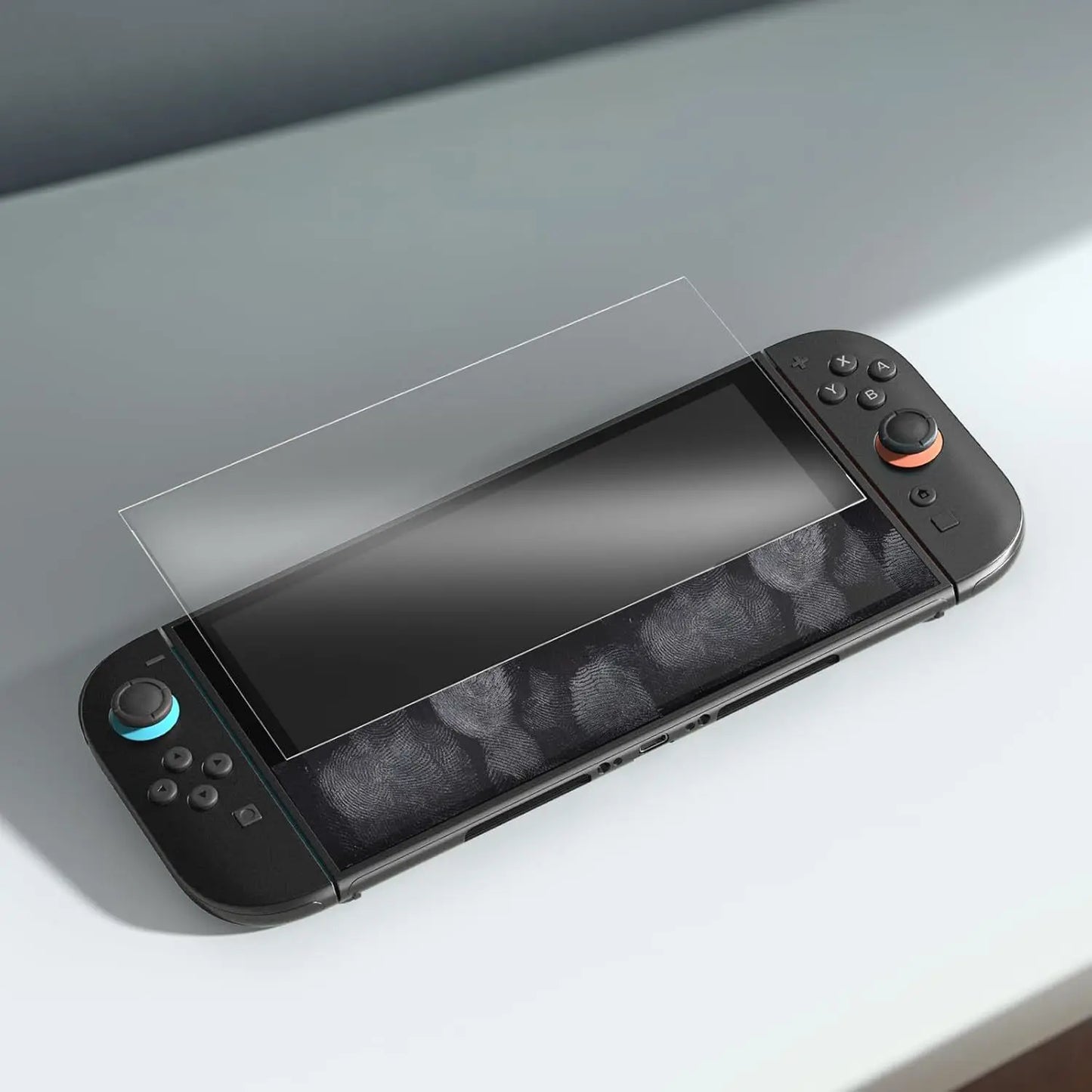 Tempered Glass Screen Protector for Nintendo Switch 2 — Includes Joystick Cap Accessories