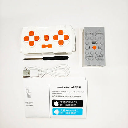 2.4G Bluetooth Lithium Battery Power Pack DIY Module: APP Controlled Building Blocks Remote Control Kit - 13100 Bricks