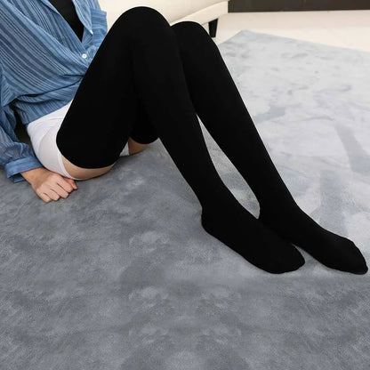 80cm Over-the-Knee High Socks – Silicone Anti-Slip Cotton High Tube Stockings, High Elasticity Loose Fit Women’s Extended Socks