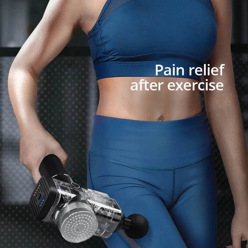 Phoenix A2 Deep Tissue Massage Gun — Muscle Relaxation & Pain Relief Therapy for Back, Legs & Feet