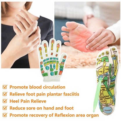 Acupressure Foot Massage Socks – Reflexology & Physiotherapy for Tired Feet Relief