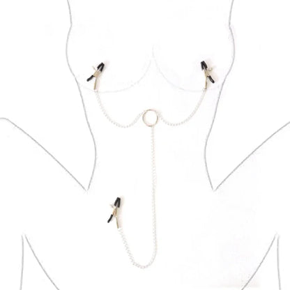 Stainless Steel Nipple Clip Accessories – Butterfly Style Metal Body Jewelry for Couples