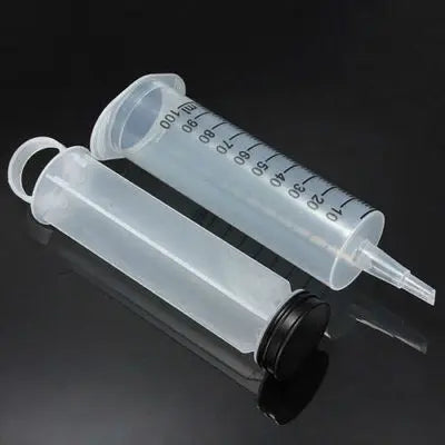 2-20pcs Plastic Reusable Syringes 1ml-10ml – Measuring Tool for Hydroponics & Kitchen Use