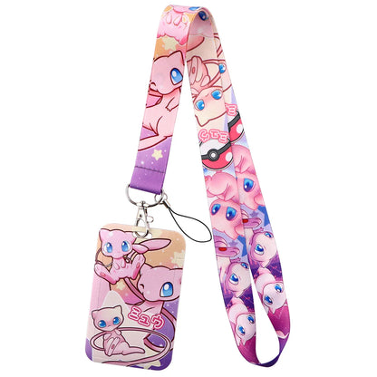 FI24 Japanese Anime Lanyard – Student Card & Badge Holder, Neck Strap for Phone, Subway & Access Cards, Gift for Kids