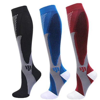 3 Pairs Compression Socks 30 mmHg — S-XXL Medical Socks for Edema, Diabetes & Varicose Veins