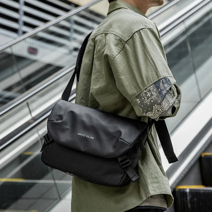 Waterproof Messenger Bag for Men – Multi-Function Anti-Theft Crossbody Sling Bag for Travel and Business