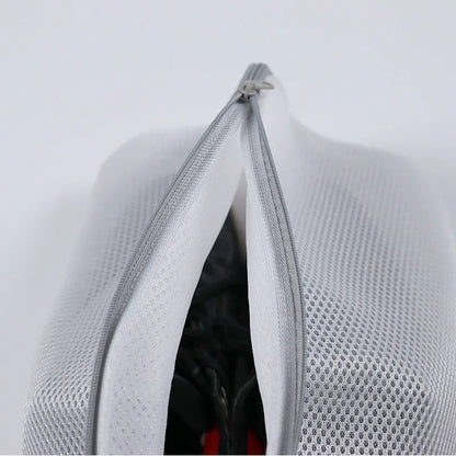 Anti-Deformation Mesh Shoe Laundry Bag – Protective Wash Bag for Sneakers, Travel & Washing Machine Use