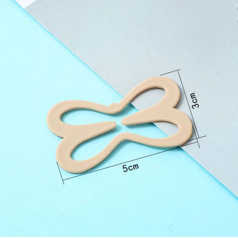 Invisible Anti-Slip Bra Strap – Adjustable Transparent Shoulder Strap with Secure Buckle Support