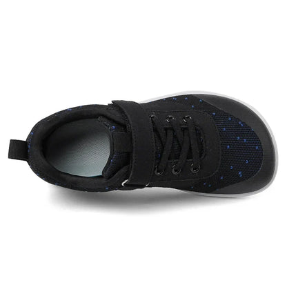 Kids Barefoot Sneakers - Wide Toe Natural Foot Shape Shoes For Boys & Girls Toddlers and Big Kids