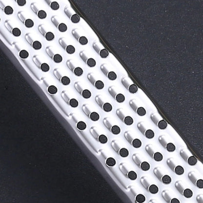 20cm Stainless Steel Kitchen Grater - Multi-Purpose Lemon Zester, Cheese Shredder & Ginger Garlic Peeler Tool