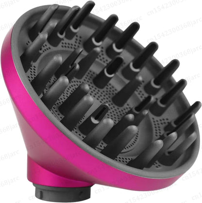 Hair Styler Nozzle for Dyson Airwrap HS01/HS05 – Multi Hair Curler & Smoothing Brush Accessory